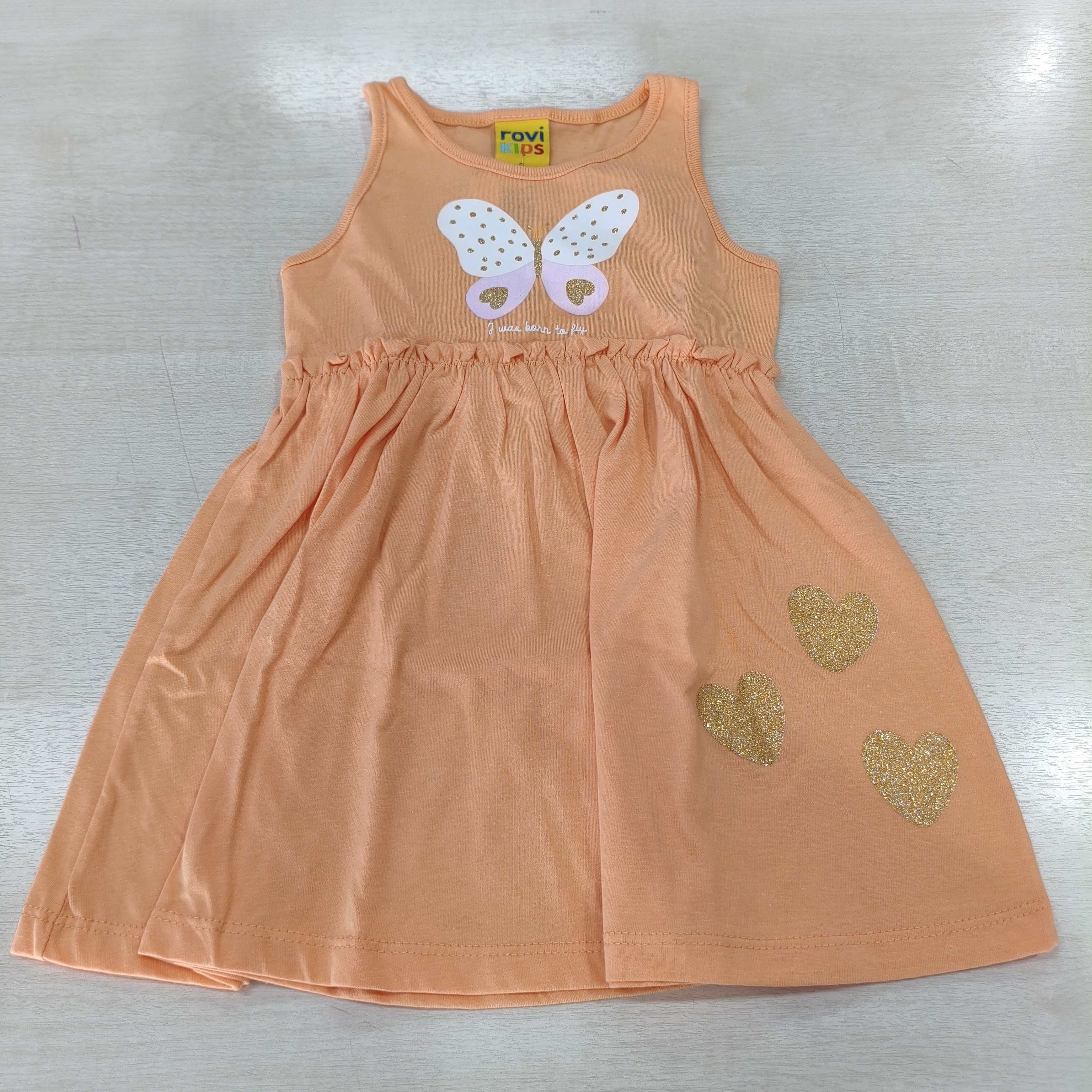 Vestido c/estampa Fem Tam 01 Rovitex