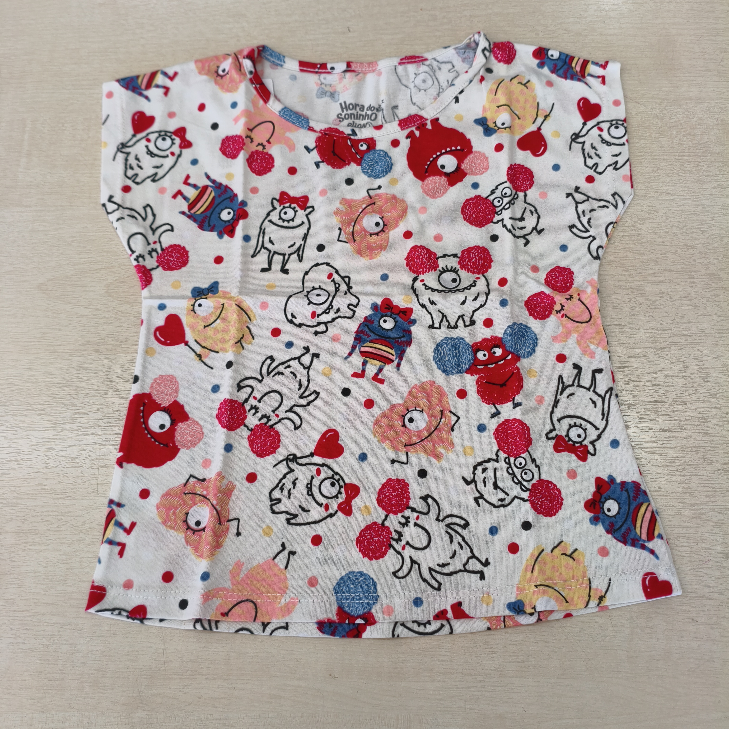 Blusa MC  C/Estampa Fem Tam 04 Elian