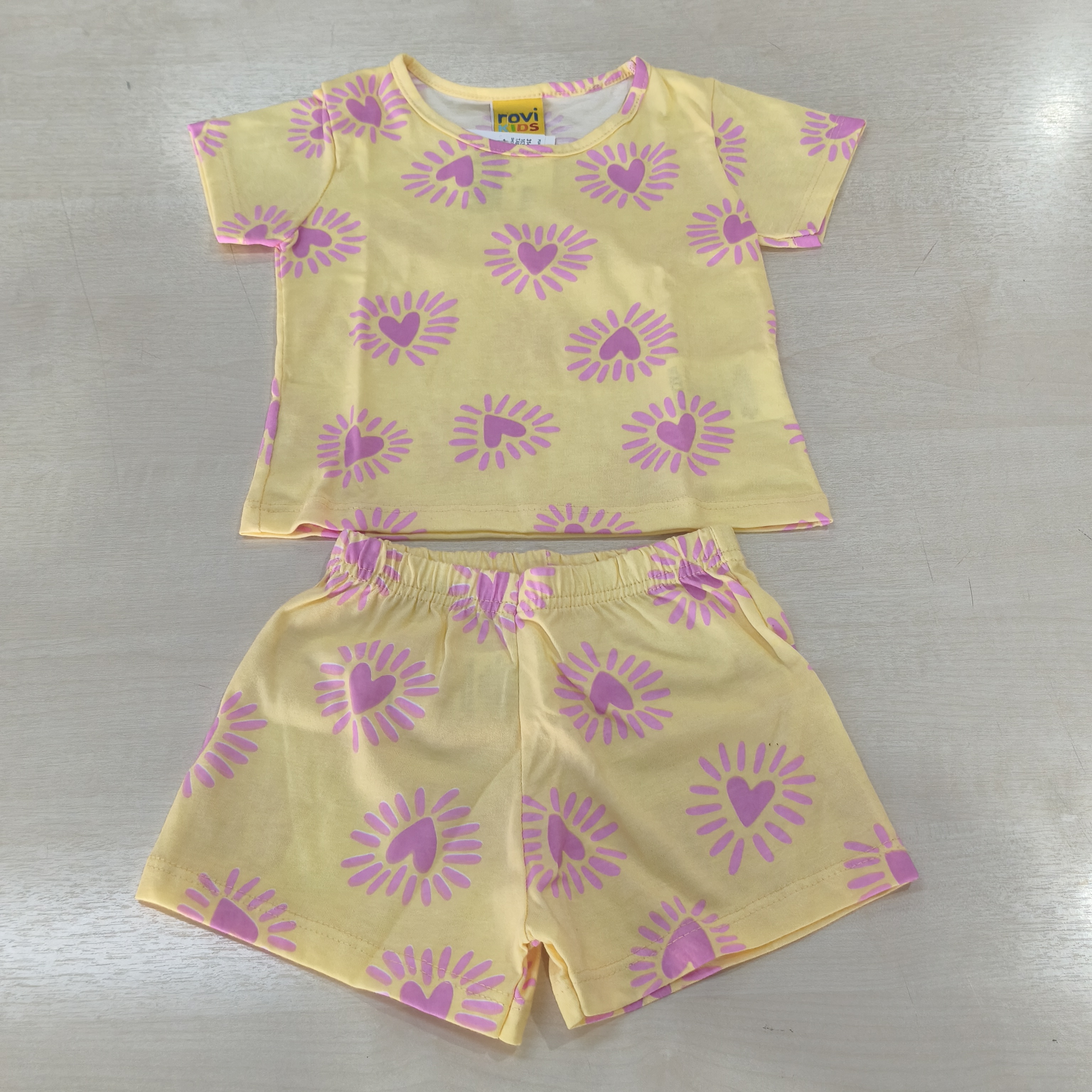 Conj. Blusa MC e Shorts Fem Tam 01 Rovitex