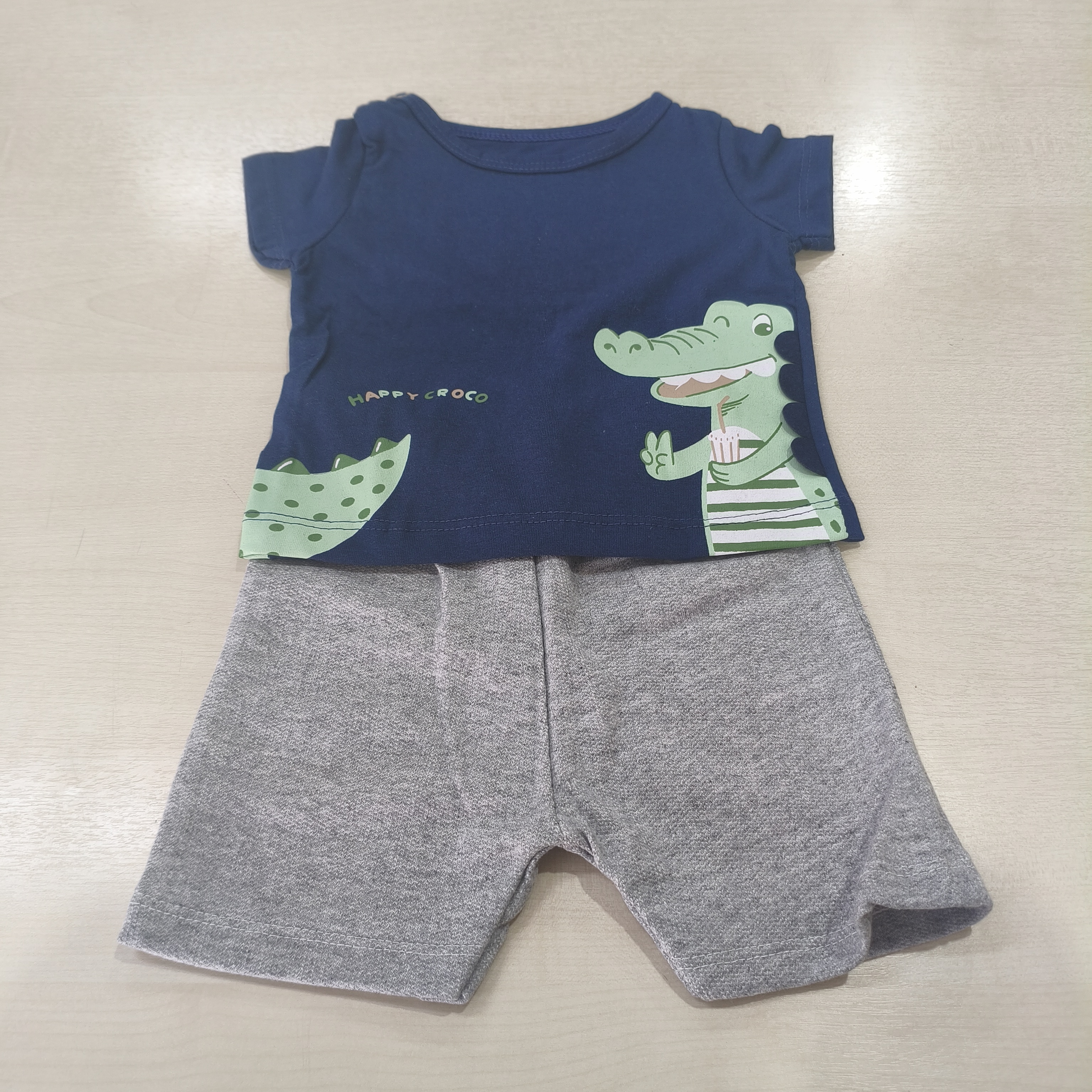 Conj. Camiseta MC e Shorts Masc Tam GB Zupa Zuka