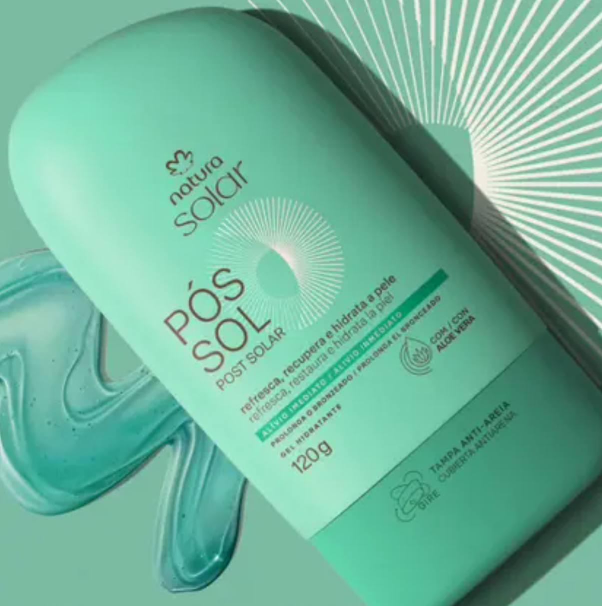 Gel hidratante Pós sol NATURA SOLAR (120g)