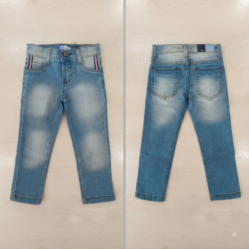 Calça Jeans  Masc Tam 02 Jeito de Criança