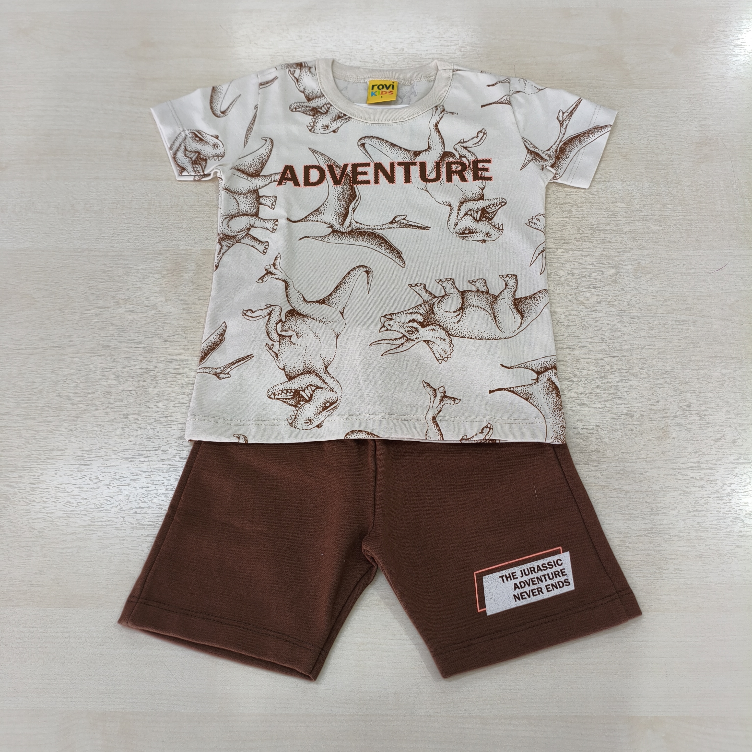 Conj. Camiseta MC e Bermuda Masc Tam 01 Rovitex
