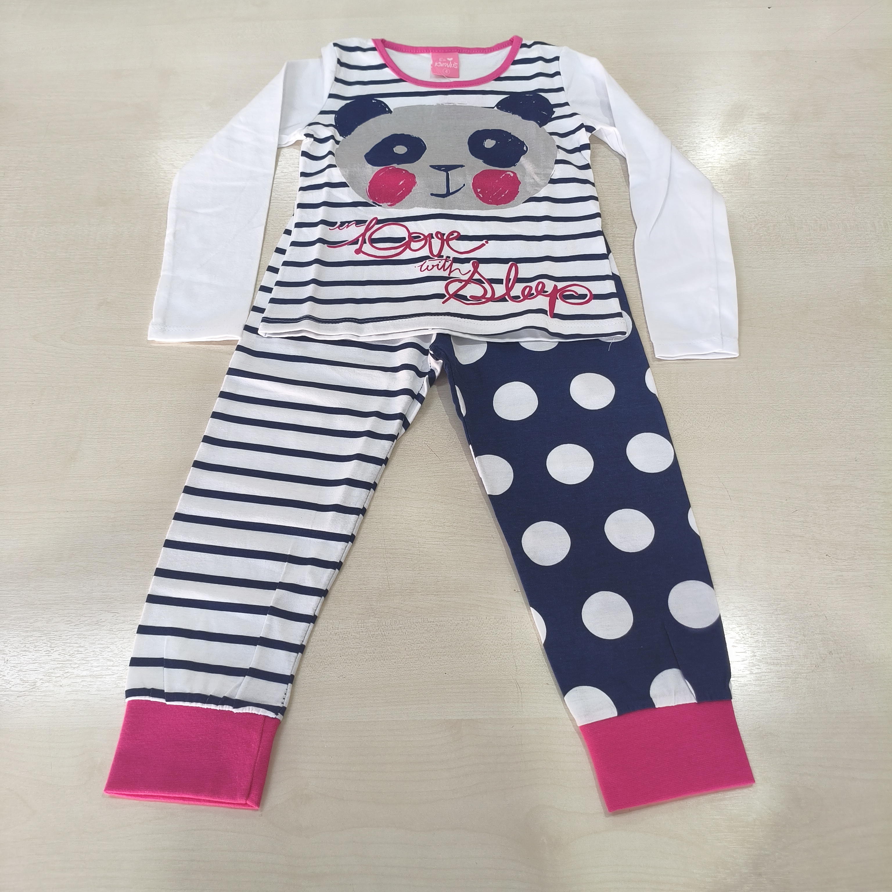 Pijama C/Estampa de inverno Fem Tam 04 Kamylus