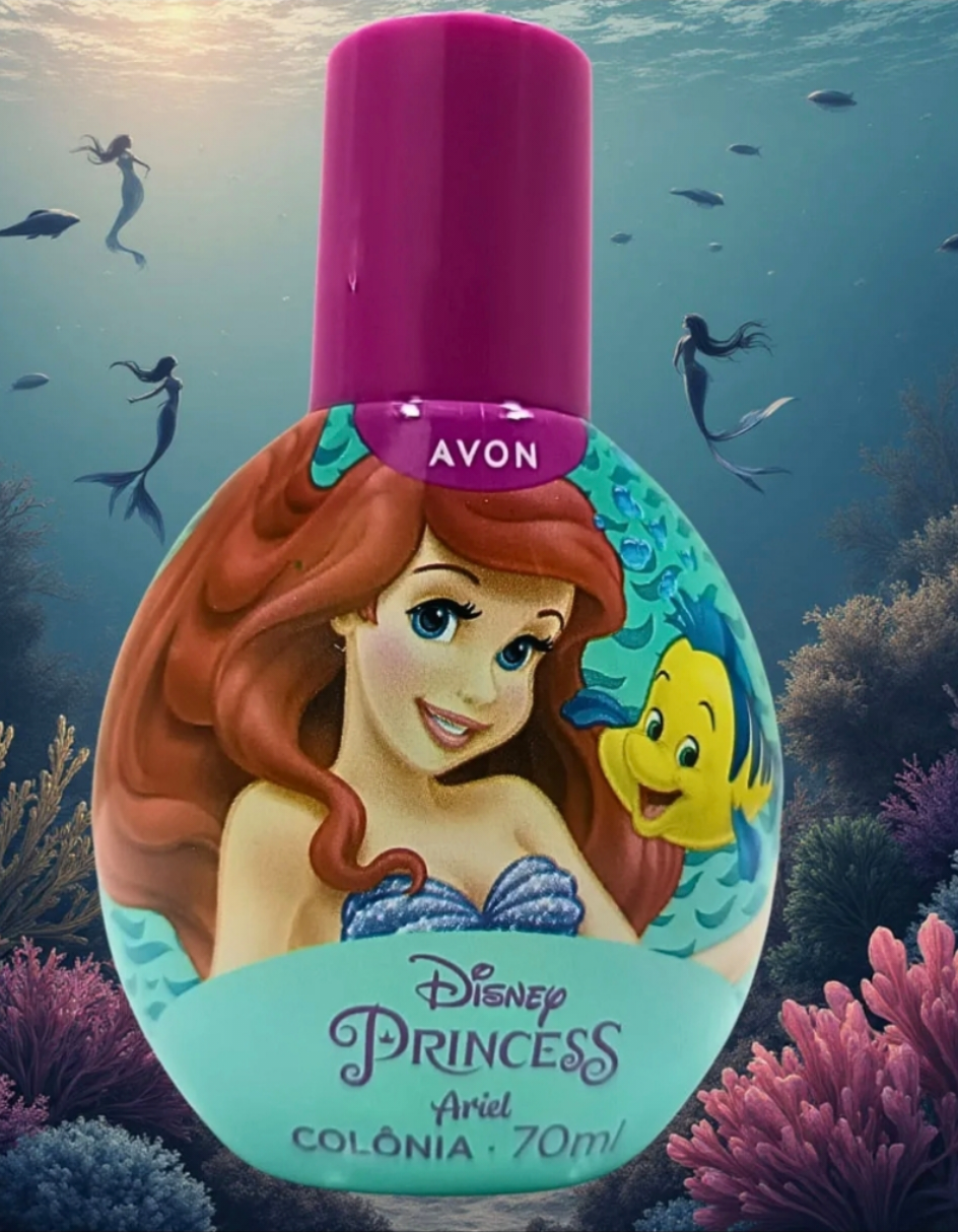 Colônia Princesas (Ariel) AVON (70ML)