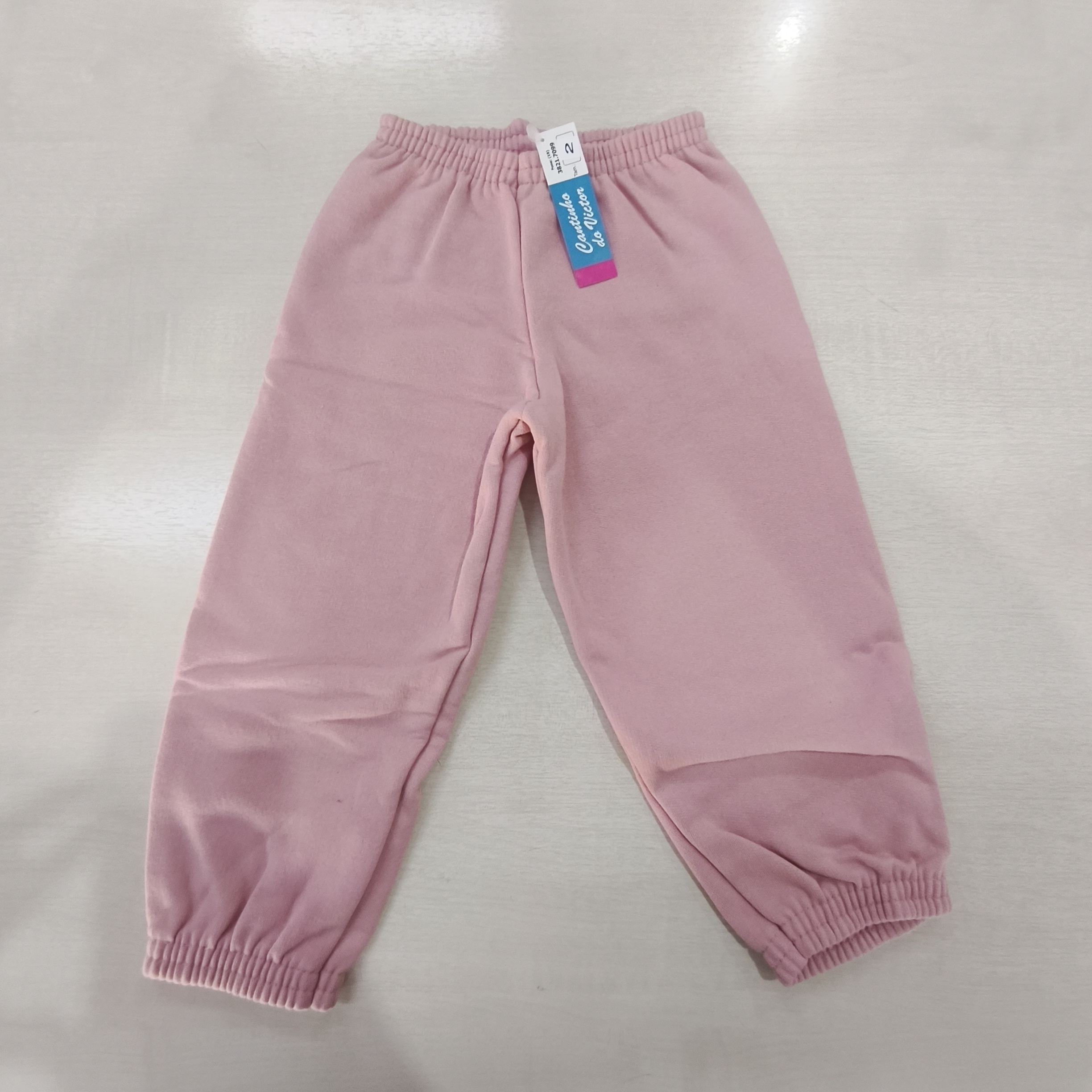 Calça Moletom Fem Tam 02 Lik Kids