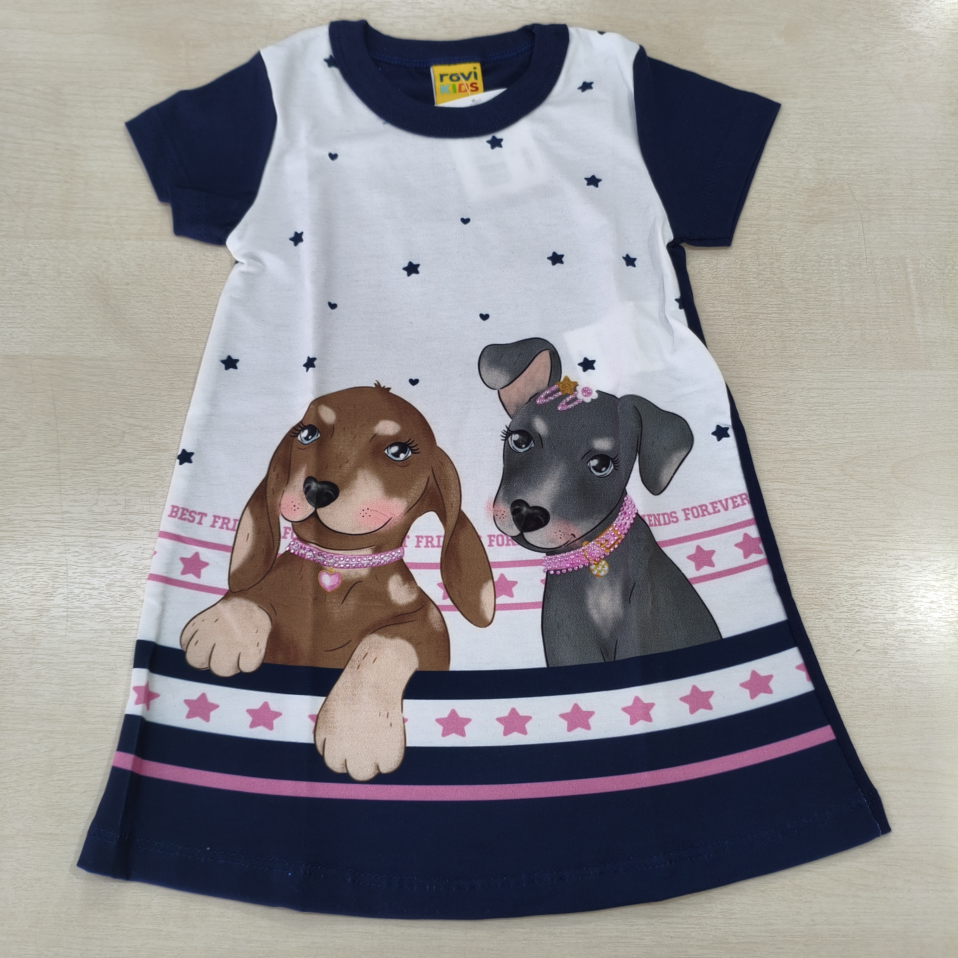 Vestido c/estampa Fem Tam 02 Rovitex