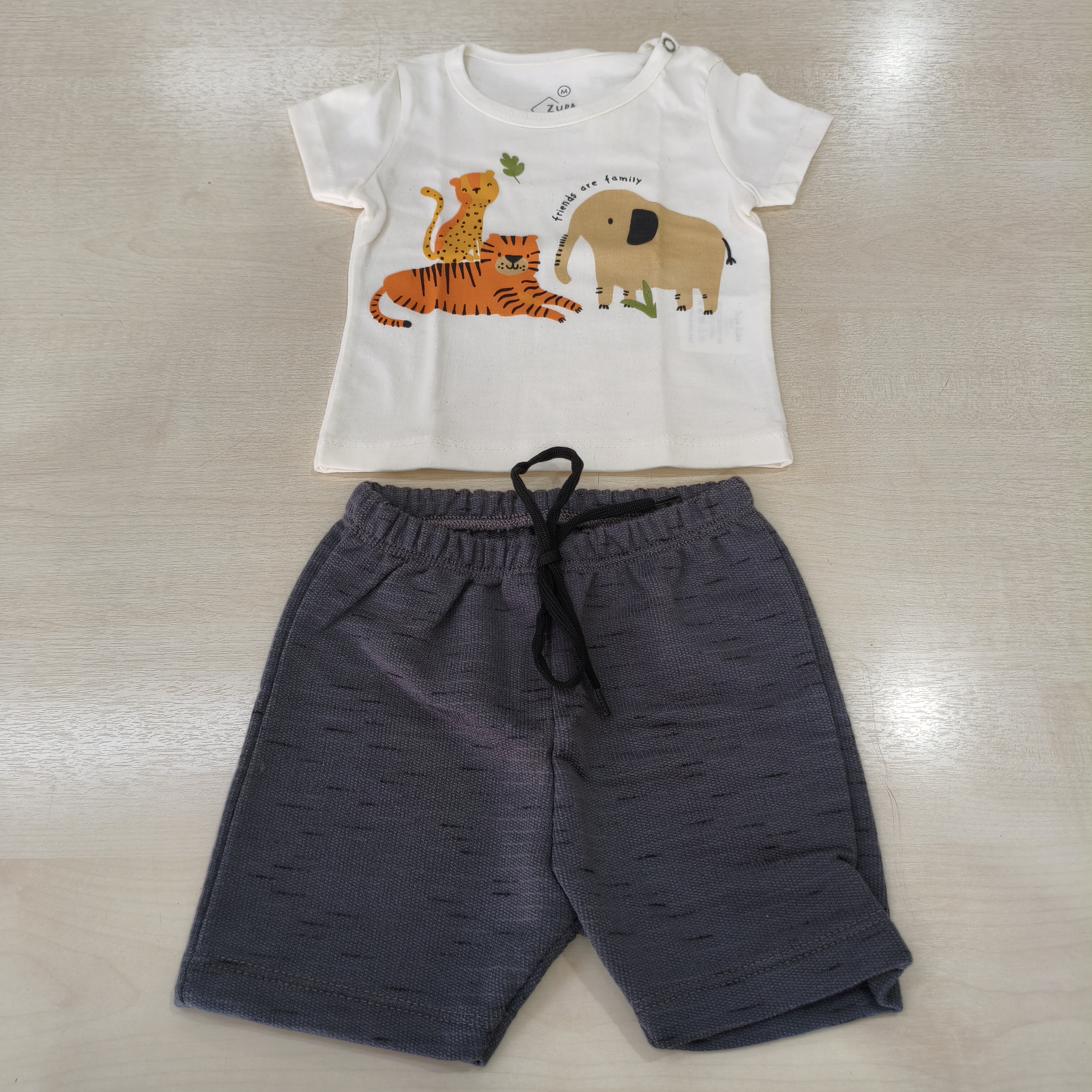 Conj. Camiseta MC e Shorts Masc Tam MB Zupa Zuka