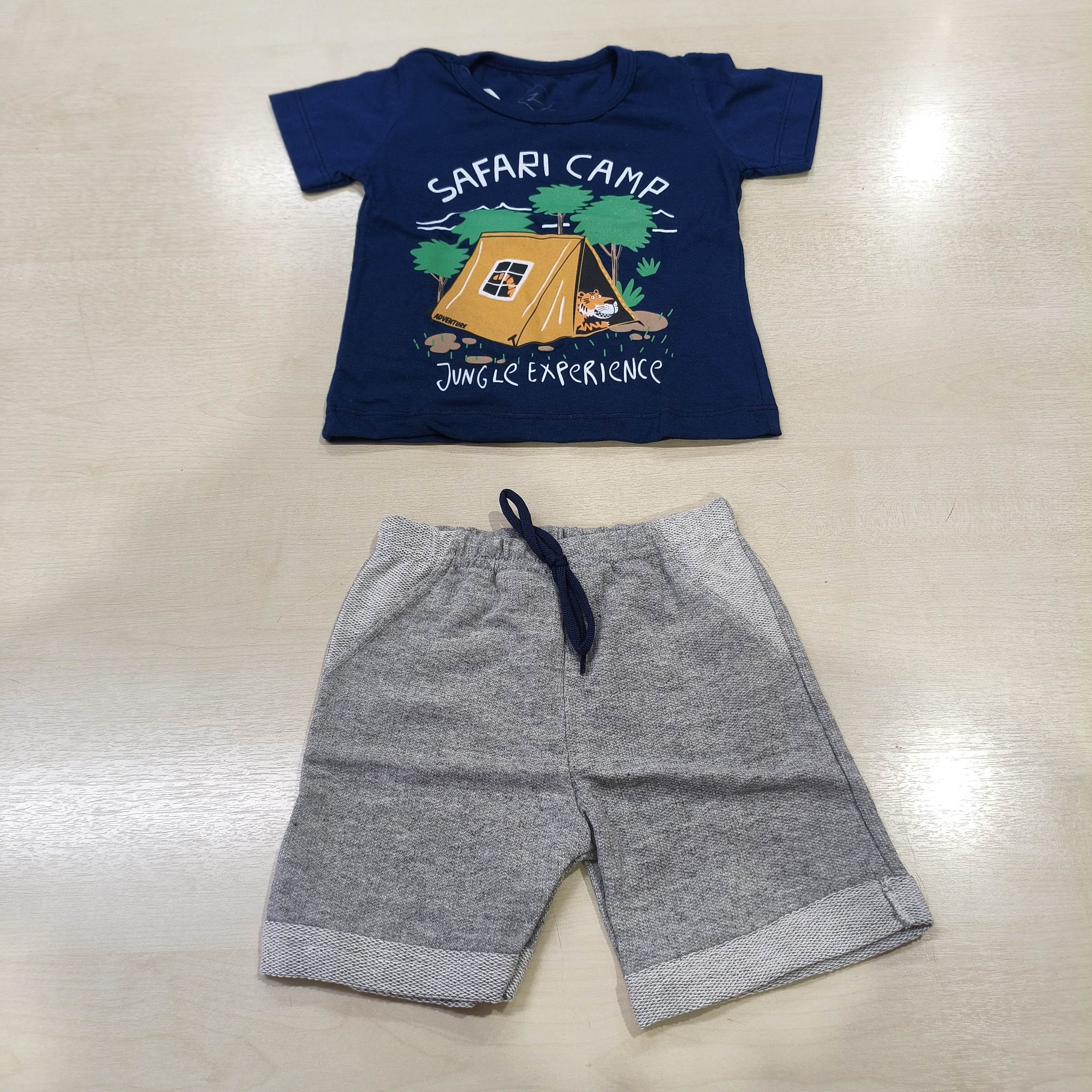 Conj. Camiseta MC e Shorts Masc Tam 01 Zupa Zuka