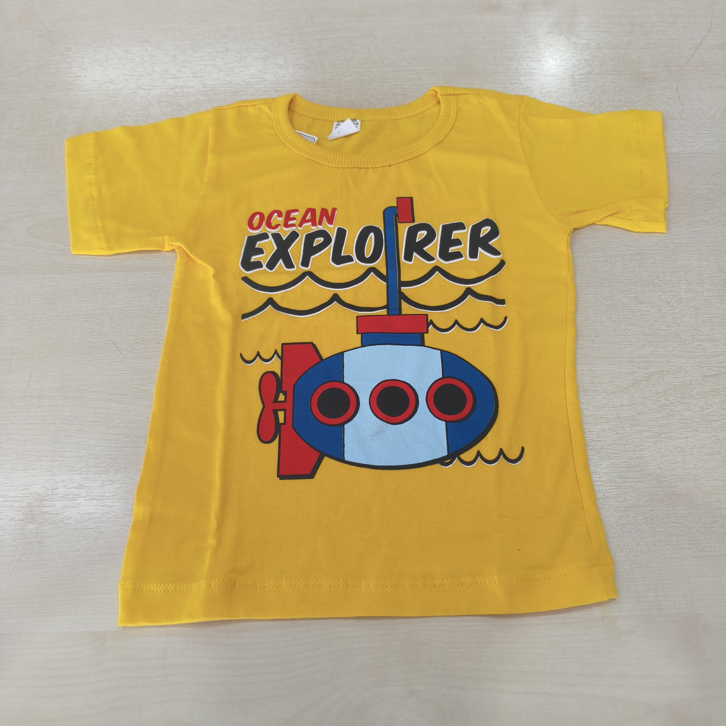 Camiseta MC C/estampa Masc Tam PB Fashion Kids