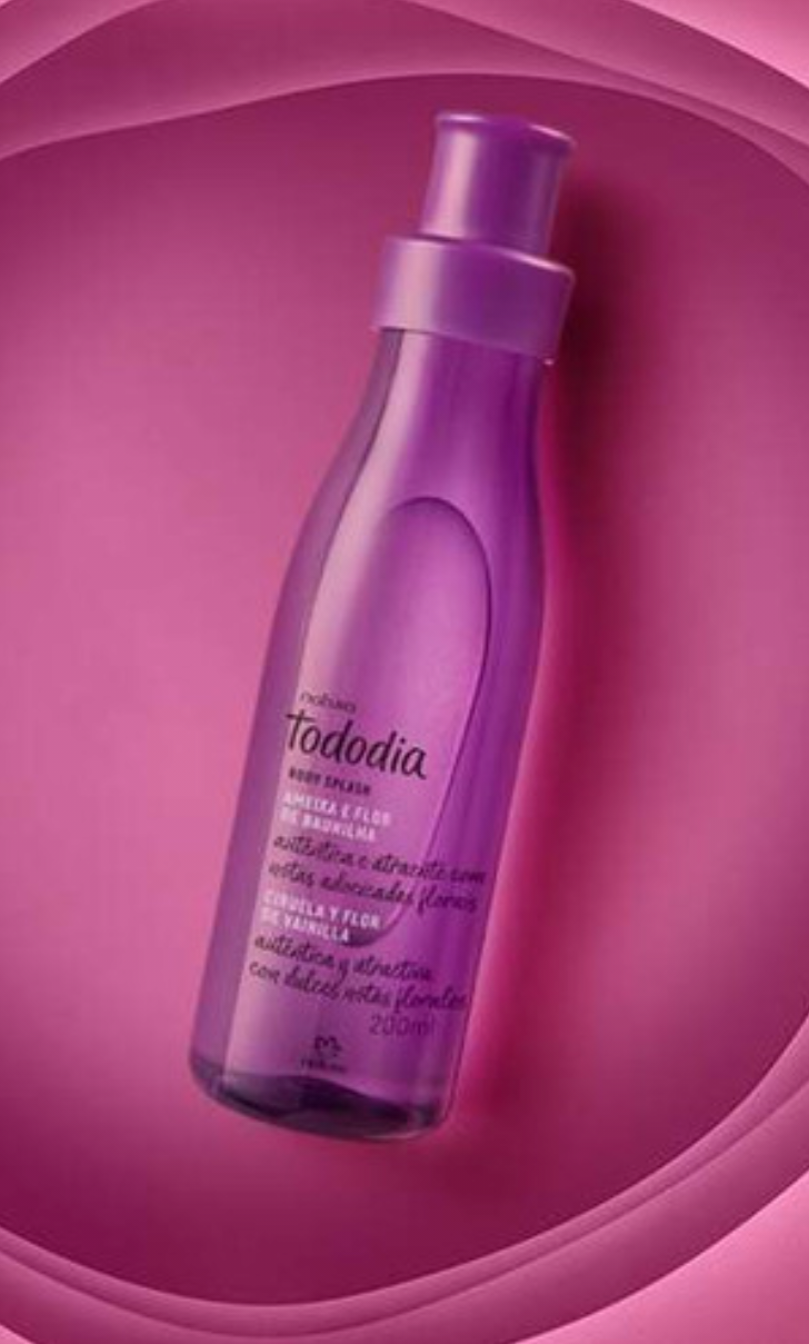 Body Splash (Ameixa e Flor de baunilha) TODODIA NATURA (200ml)