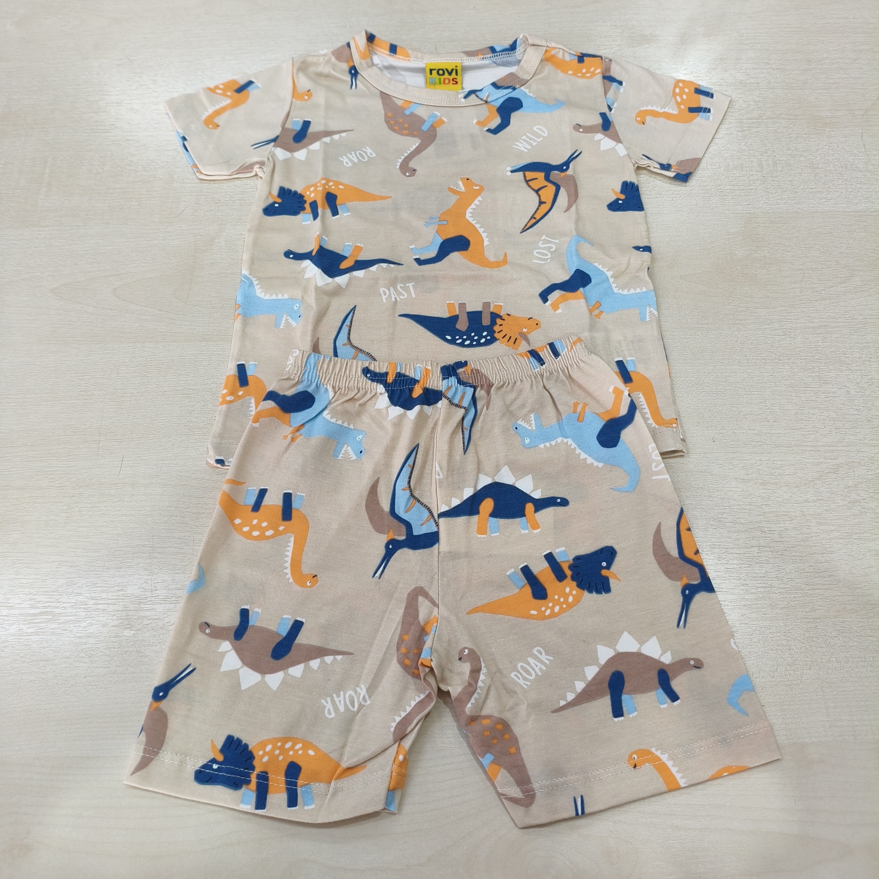 Pijama C/Estampa de Verão Masc Tam 01 Rovitex