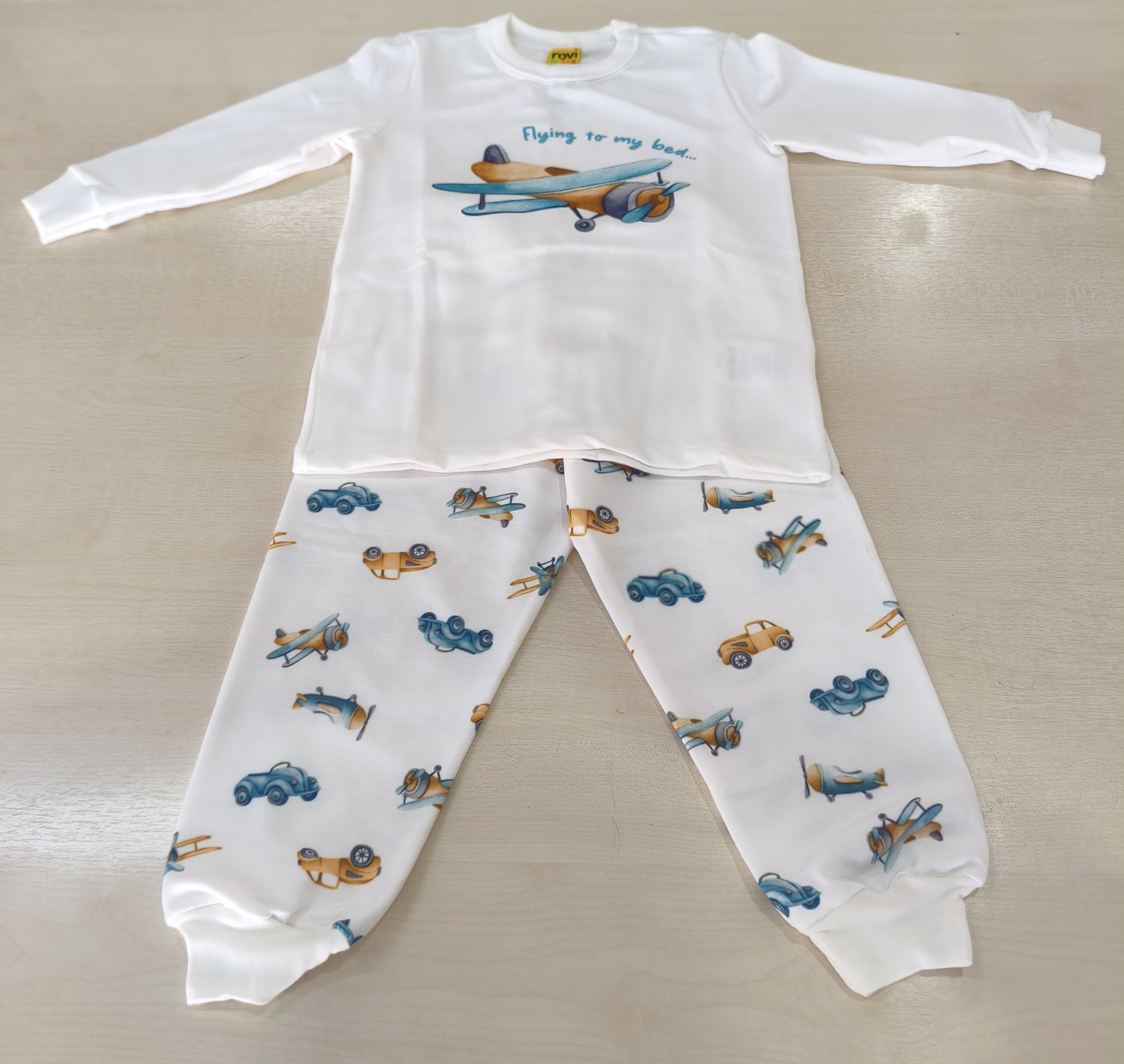 Pijama C/Estampa de inverno Masc Tam 04 Rovitex