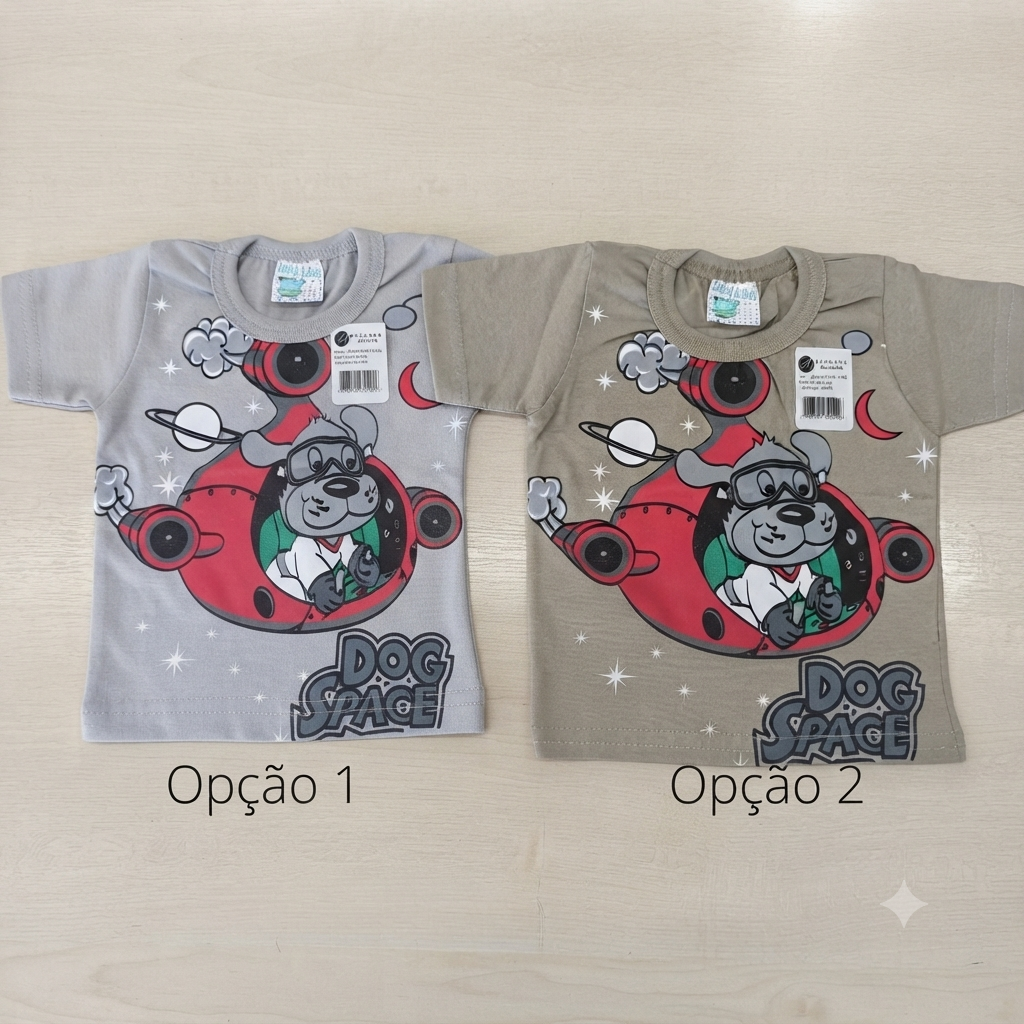 Camiseta MC C/estampa Masc Tam PB Alemara