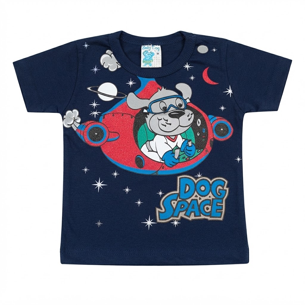 Camiseta MC C/estampa Masc Tam GB Diversos