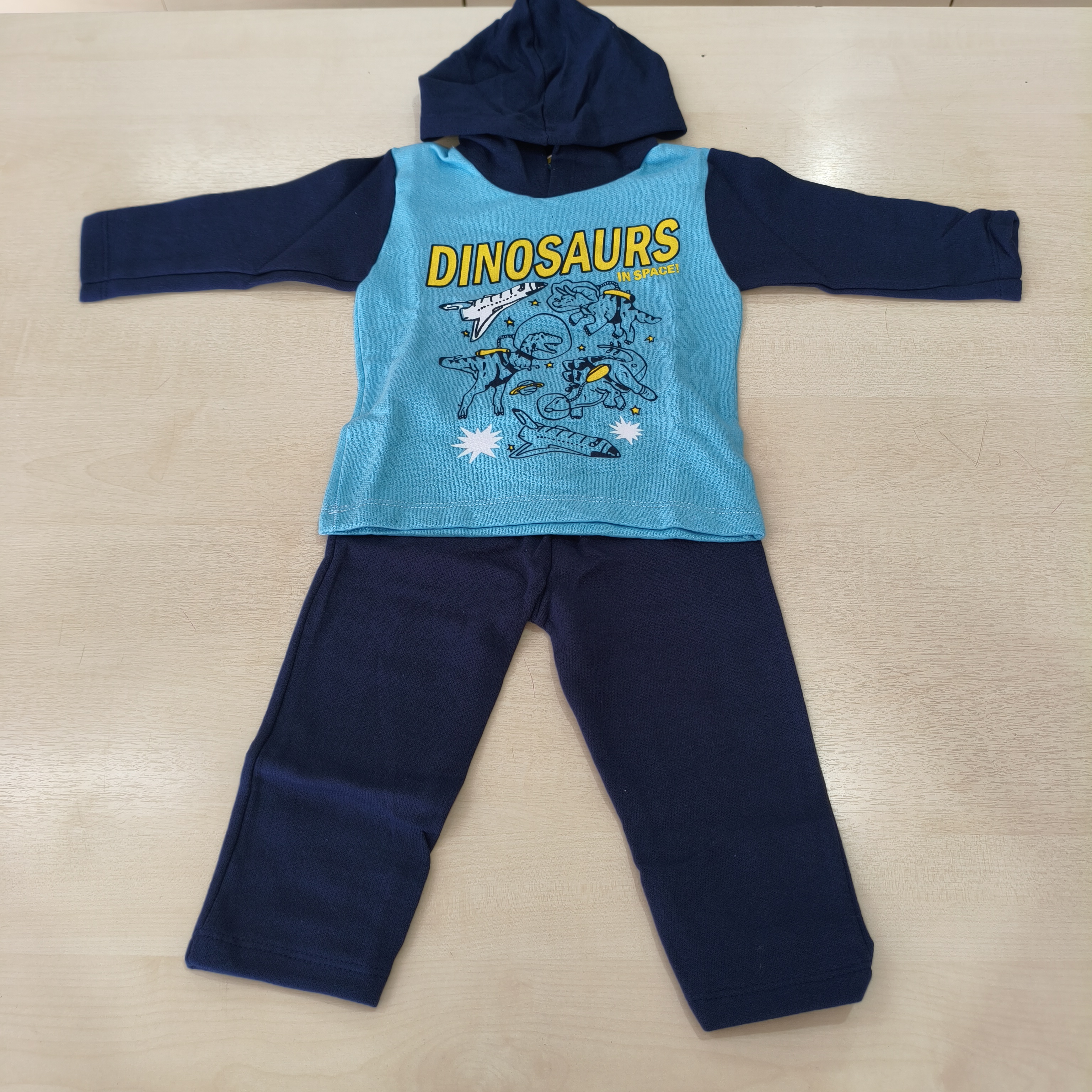 Conj. Moletom Blusão e Calça Masc Tam 01 Fashion Kids
