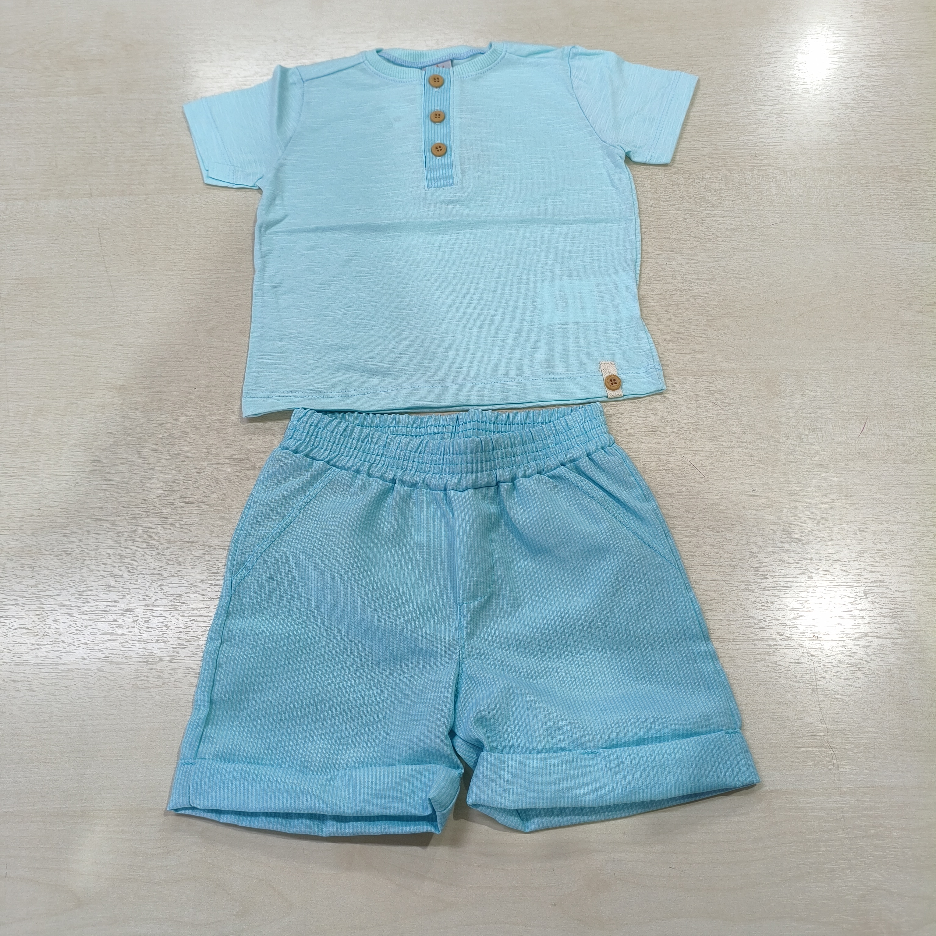Conj. Camiseta MC e Shorts Masc Tam 01 Perfect Boys