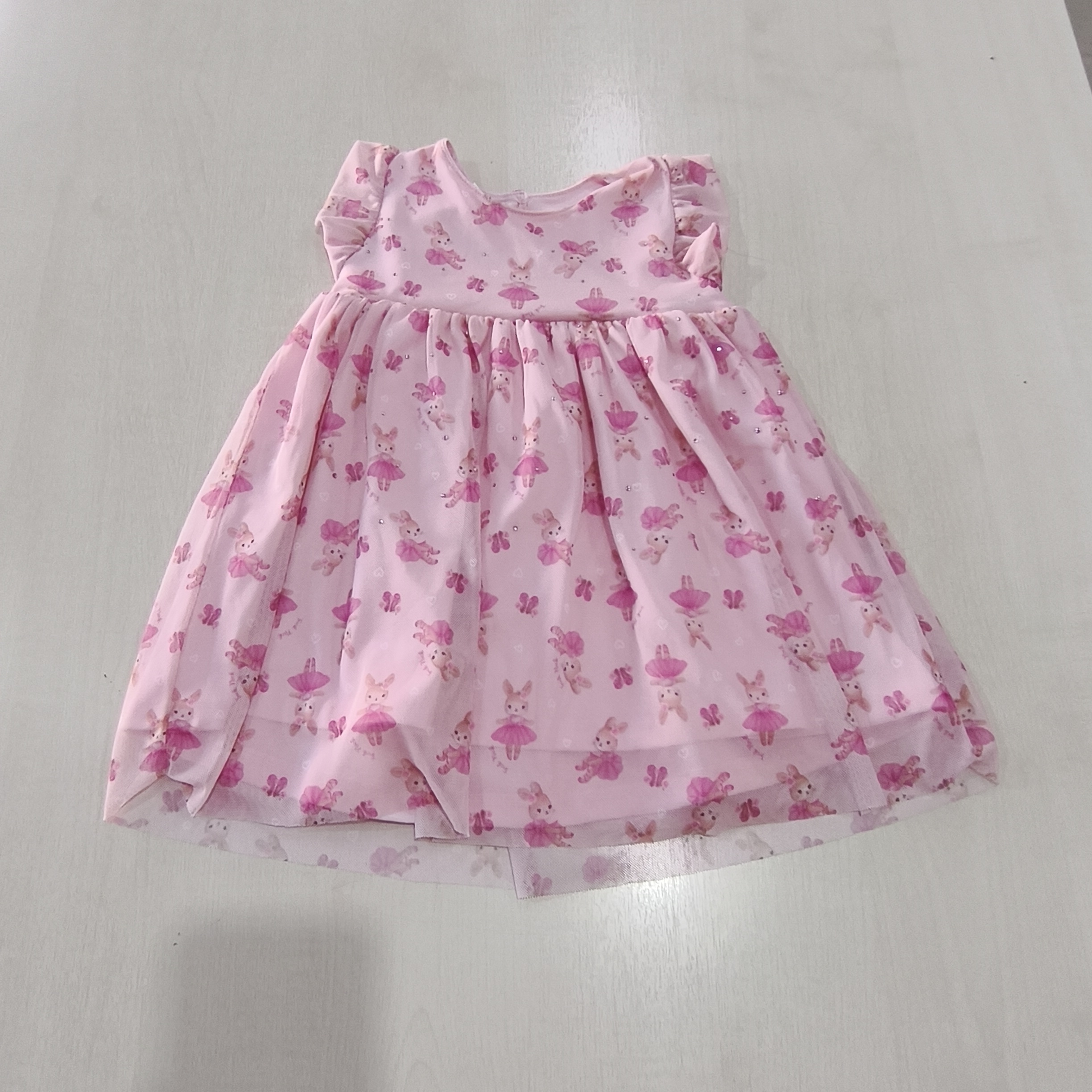 Vestido c/estampa Fem Tam 01 Trick Nick