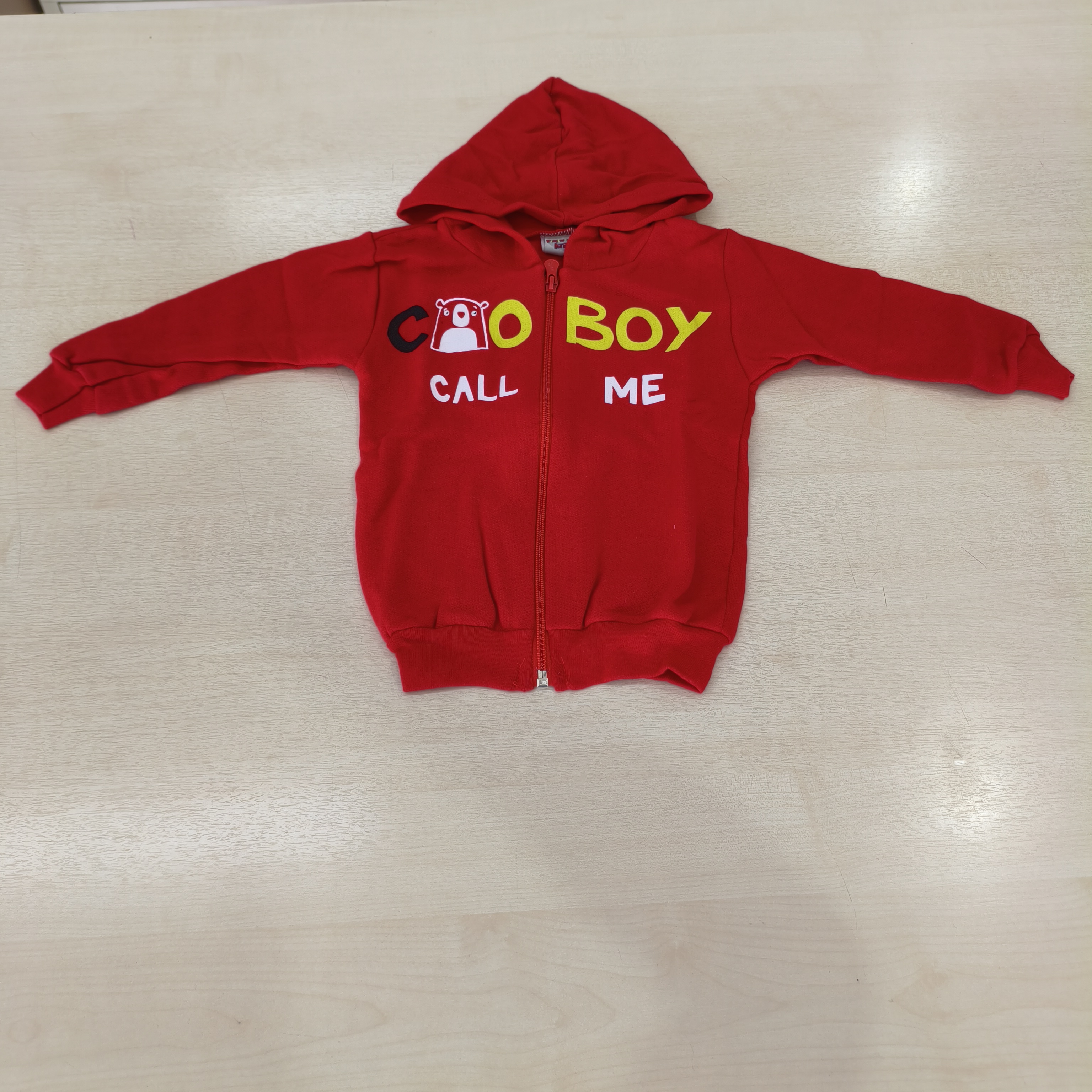 Jaqueta c/capuz Masc Tam 01 Fashion Kids