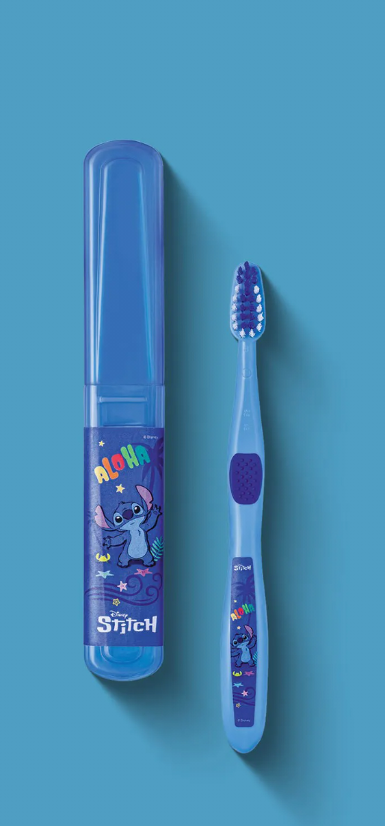 Escova de dentes com estojo (Stitch) Avon