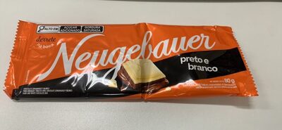 chocolate neugebawer preto e branco 80g