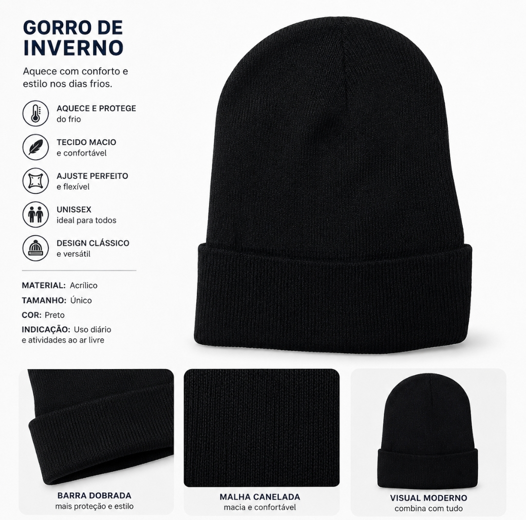 GORRO DE INVERNO