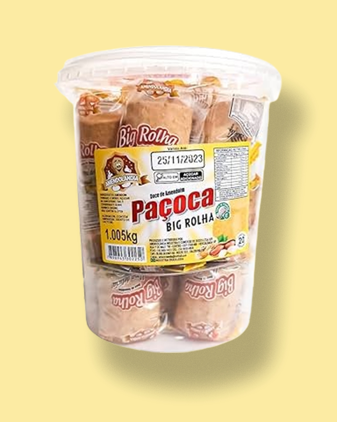 Paçoca rolha big