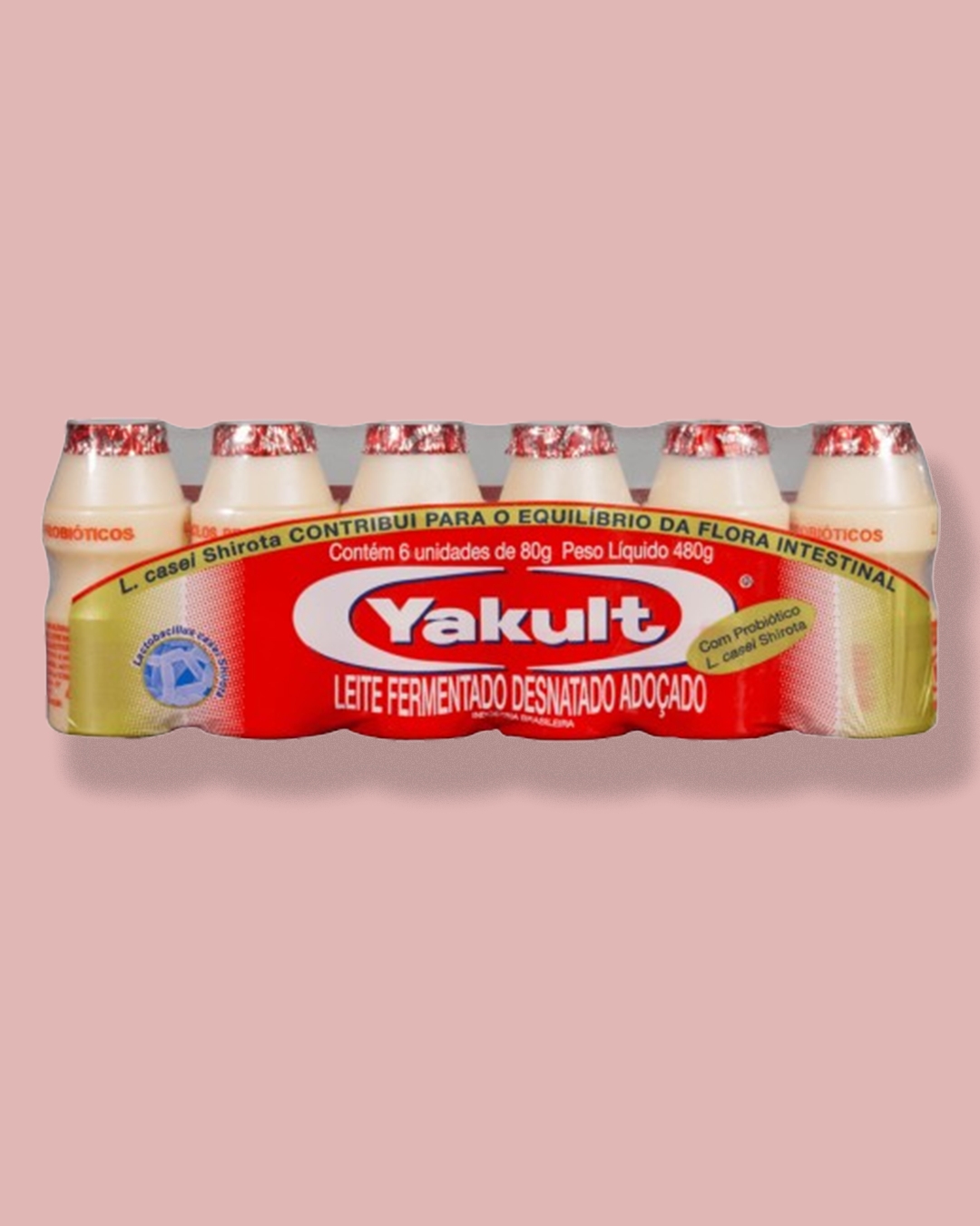 Yakult Leite Fermentado Desnatado Adoçado L. casei Shirota