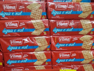 bolacha agua e sal vilma 170g