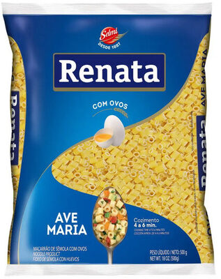 Macarrão Renata Ave Maria 500g