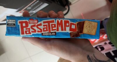 bolacha recheada passatempo chocolate 130g
