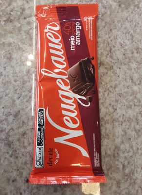 chocolate meio amargo neugebawer 80g