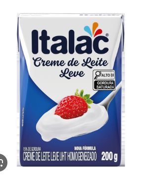 Creme de Leite UHT Italac